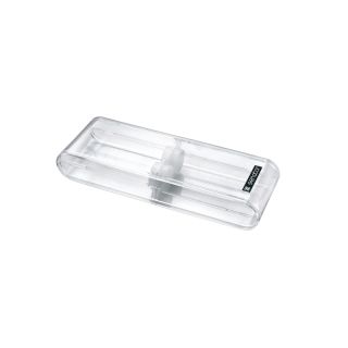 Plastic case for 1 writing instrument Transparent-ET171-transparent