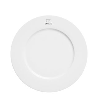 Fancy dinner plate White-0993-white