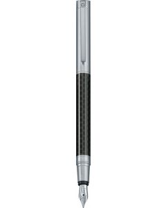 Carbon Line vulpen Zilver-0076-silver